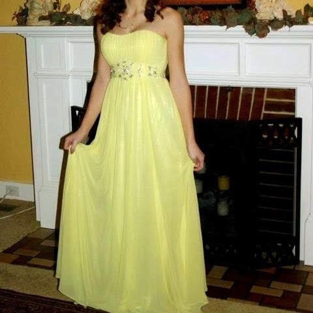 Yellow Prom Dress
